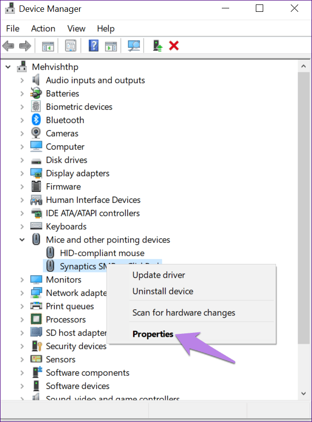 كيفية إصلاح Synaptics إعدادات لوحة اللمس TouchPad المفقود على ويندوز - %categories