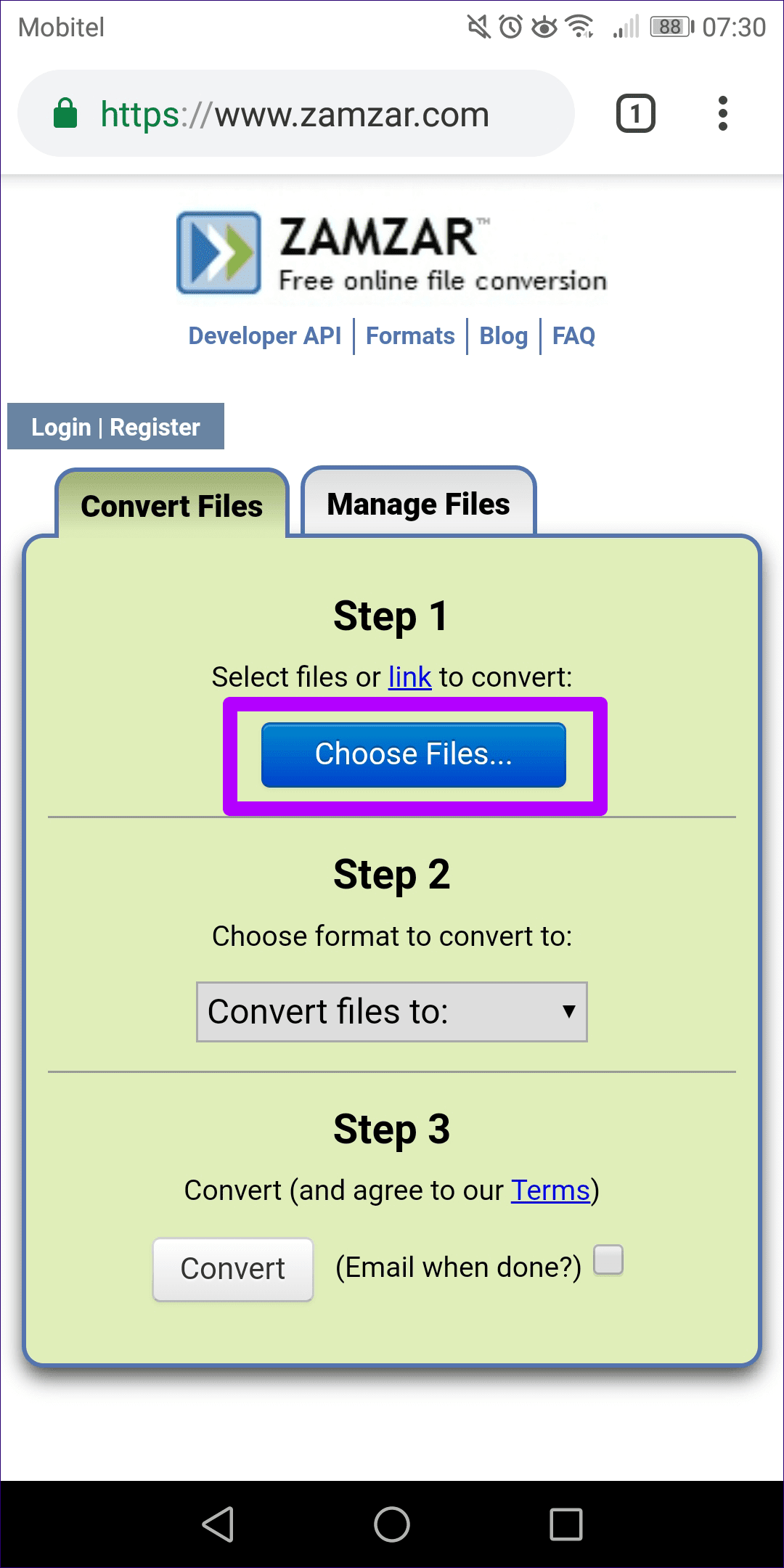 كيفية تحويل الصفحات إلى PDF أو DOCX (بدون ماك) - %categories