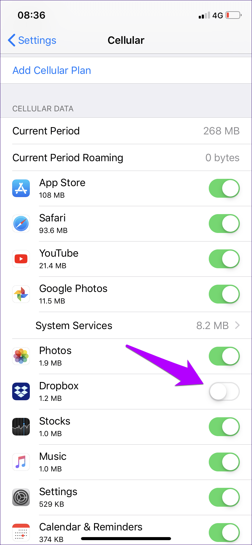 كيفية إصلاح مشكل الانترنت لـ Dropbox على iOS - %categories