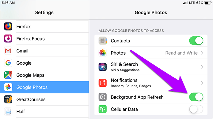 Google Photos على iPhone لا تأخذ نسخة احتياطية؟ جرب هذه الإصلاحات - %categories