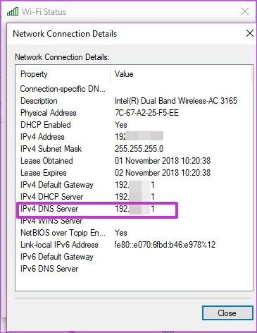 كيفية البحث عن MAC و IP وعنوان DNS على Windows 10 - %categories