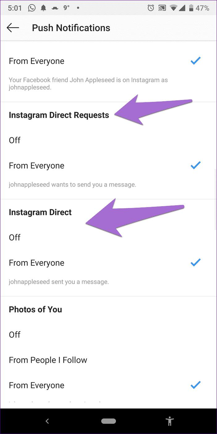 كيفية إصلاح مشكلة Instagram بعدم إرسال إشعارات DM - %categories
