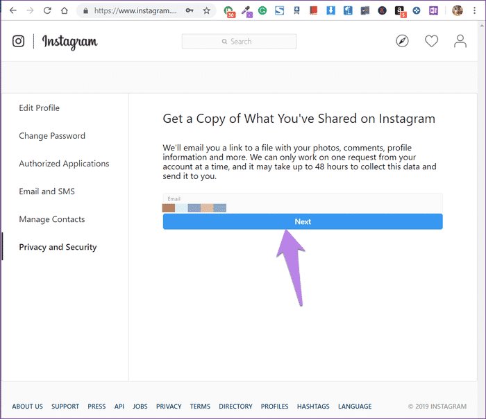 كيف ترى الرسالة الأولى على رسائل Instagram دون التمرير - %categories
