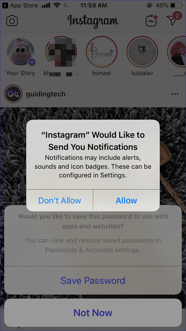 instagram notifications not working 24 4d470f76dc99e18ad75087b1b8410ea9 - كيفية إصلاح الإخطارات Instagram لا تعمل على أندرويد و iPhone
