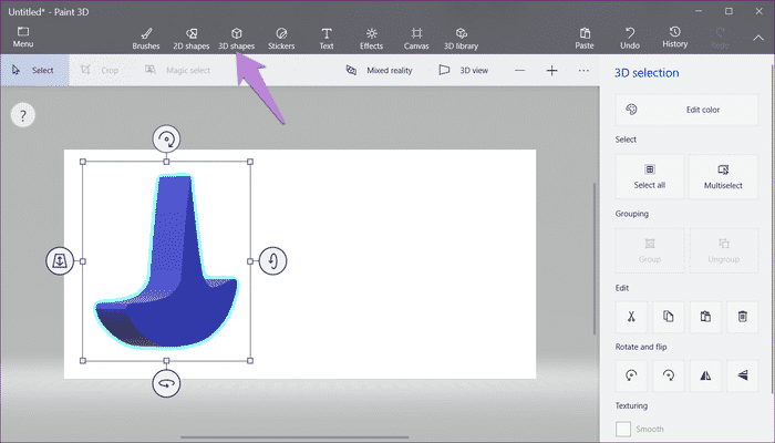 Cómo hacer un logotipo en Paint 3D en Windows | la mejor casa