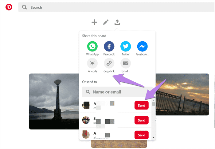 كيفية مشاركة لوحات Pinterest على سطح المكتب والجوال - %categories