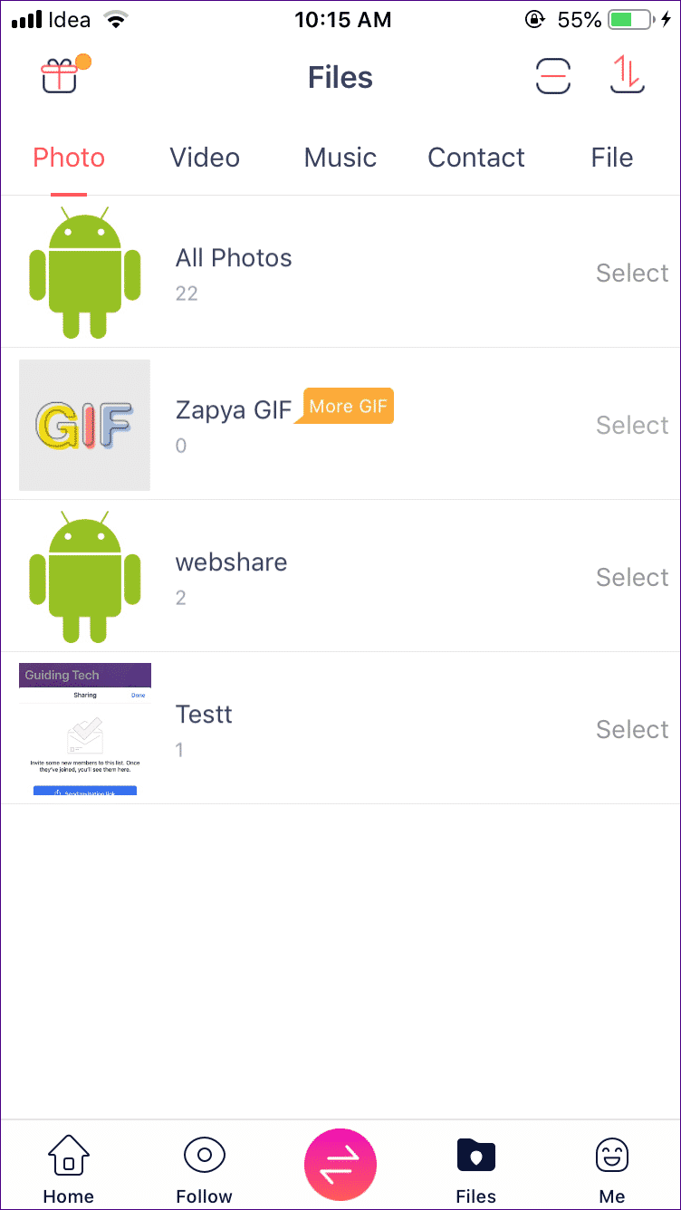 افضل بديل ل shareit عبر منصة Iso لأجهزة ios و Android - %categories