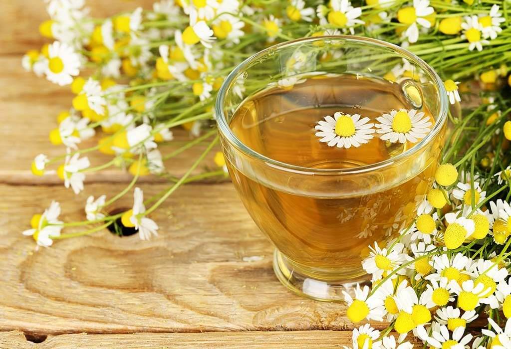 علاج الإسهال في المنزل Chamomile Tea - طرق علاج الإسهال في المنزل