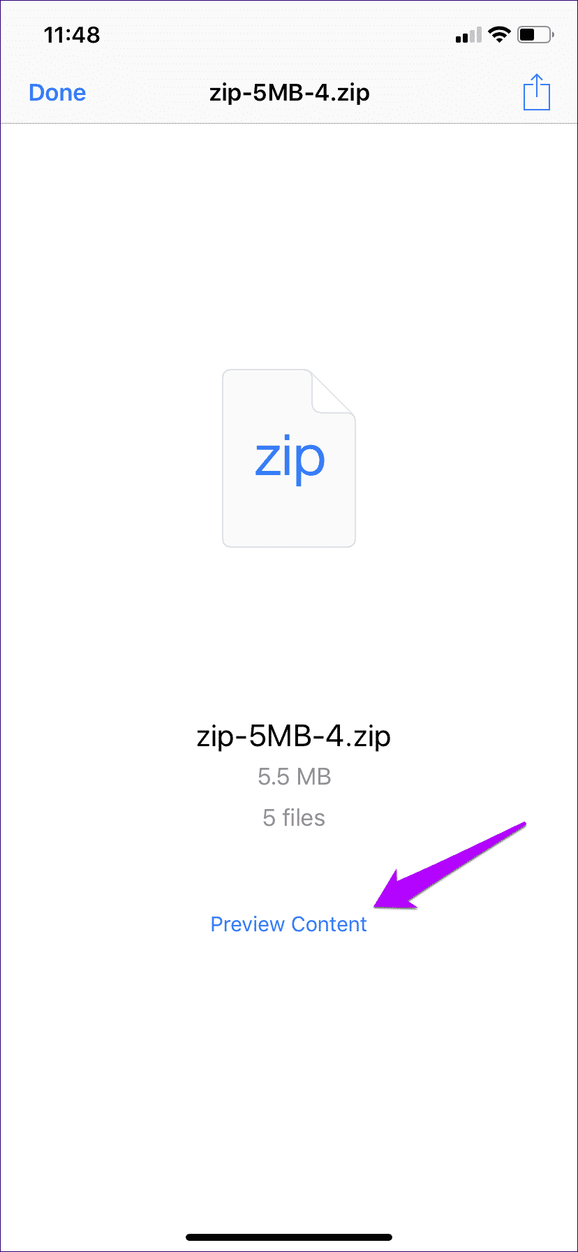 كيفية استخراج ملفات ZIP على iPhone و iPad (بدون تطبيقات الجهات الخارجية) - %categories