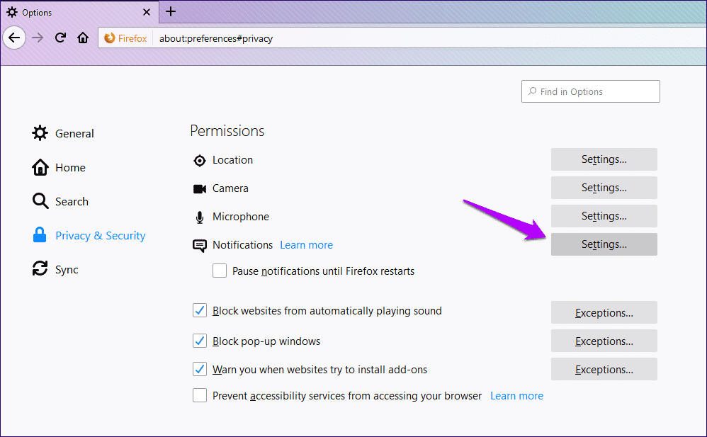 كيفية تمكين أو تعطيل إشعارات سطح المكتب في Outlook.com - %categories