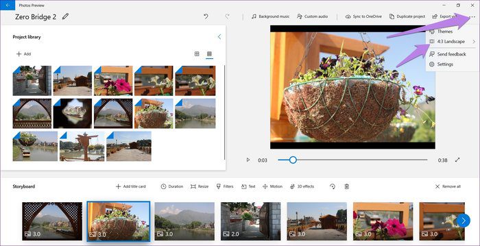 كيفية انشاء فيديو من صور وموسيقى على ويندوز 10 - %categories