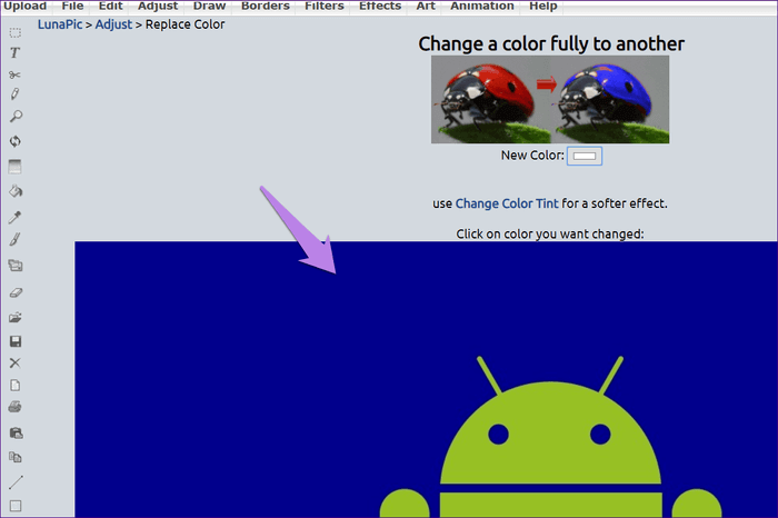 كيفية تغيير لون خلفية الصورة إلى الأبيض باستخدام المحرر على الإنترنت - %categories