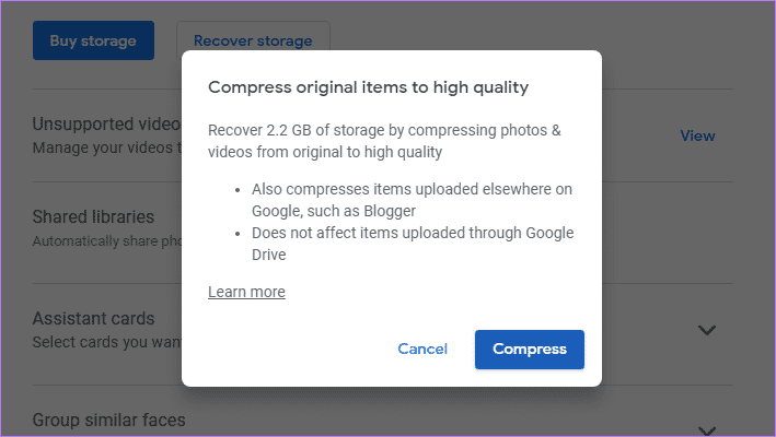 ماذا يحدث عند التبديل من الصورة الأصلية إلى الجودة العالية في صور Google (أو العكس) - %categories