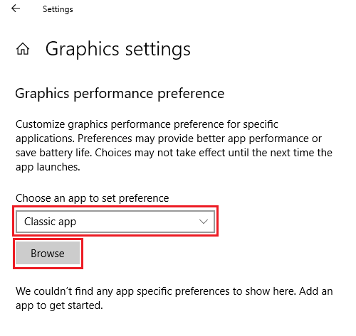 اصلاح تم منع تطبيق من الوصول إلى أجهزة الرسومات في نظام التشغيل Windows 10 - %categories