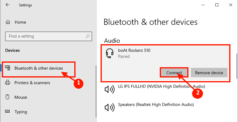الإصلاح: يتم إقران Bluetooth ، ولكنه ليس متصل في نظام التشغيل Windows 10 - %categories