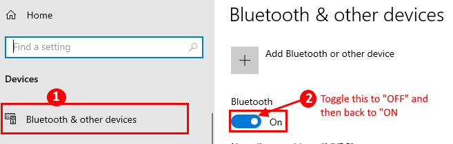 الإصلاح: يتم إقران Bluetooth ، ولكنه ليس متصل في نظام التشغيل Windows 10 - %categories