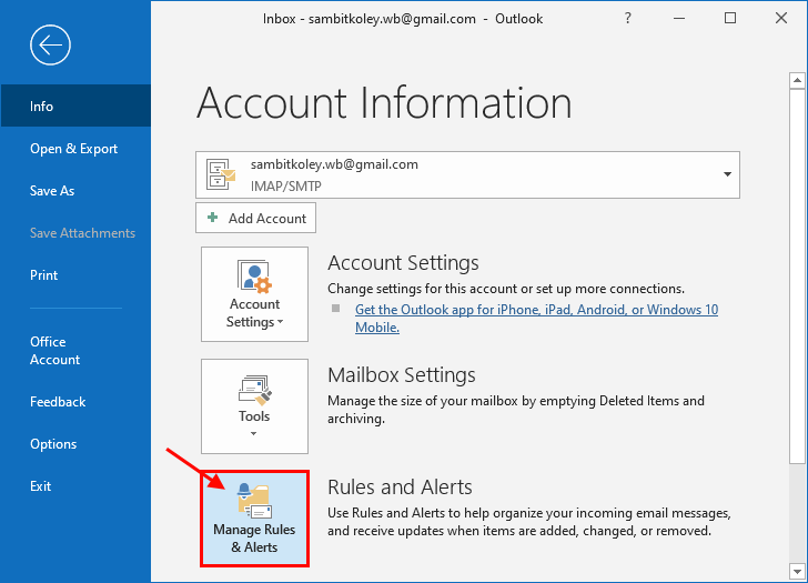 إصلاح عدم تلقي تنبيهات البريد الإلكتروني الجديدة في Outlook 2016/2013 على نظام التشغيل Windows 10 - %categories