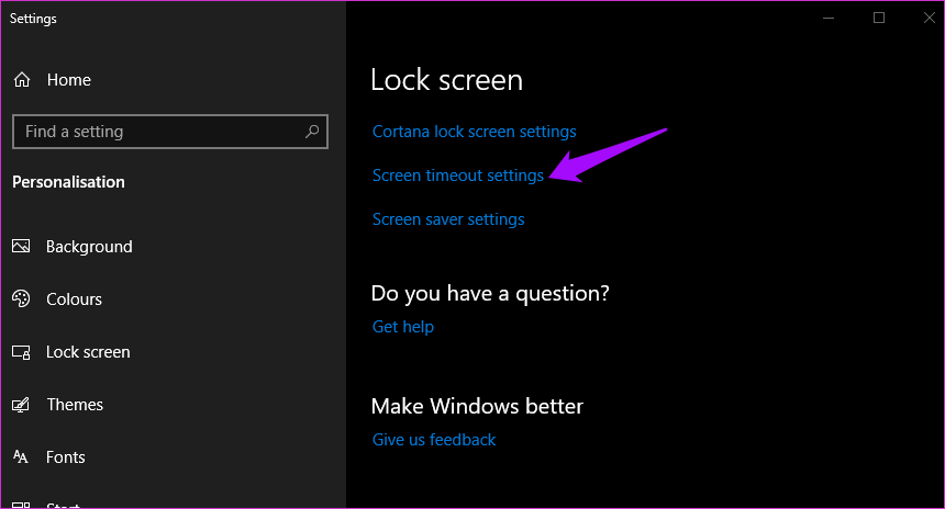 كيفية ايقاف القفل التلقائي في windows10 - %categories