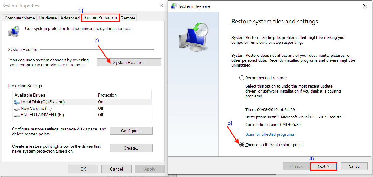 إصلاح لا يمكننا تسجيل Entrée إلى حسابك في Windows 10 - %categories