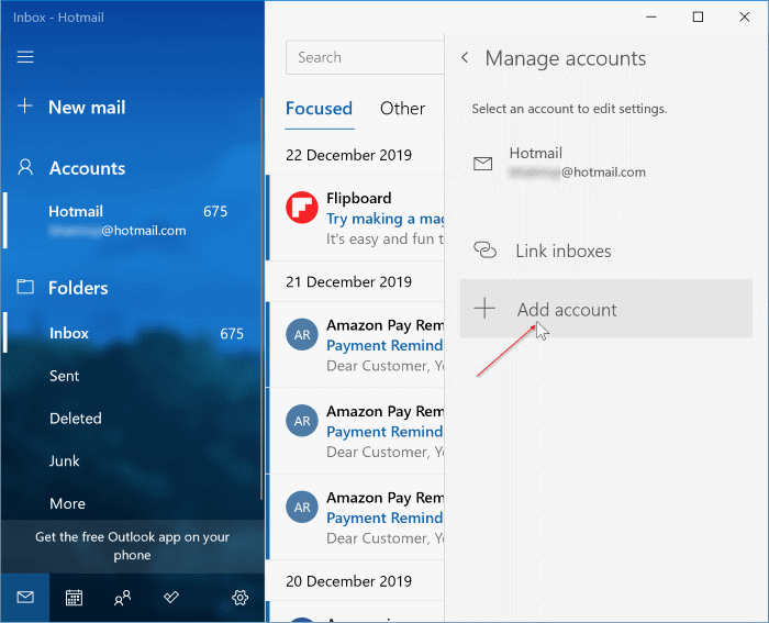 كيفية إضافة Gmail  إلى Windows 10 Mail - %categories
