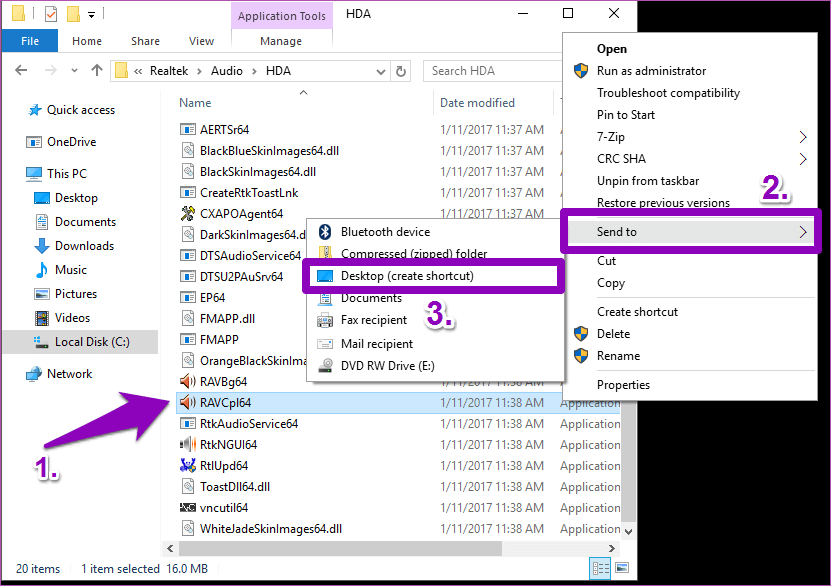 طريقتان لإعادة تثبيت وتحديث Realtek HD Audio Manager في نظام التشغيل Windows 10 - %categories