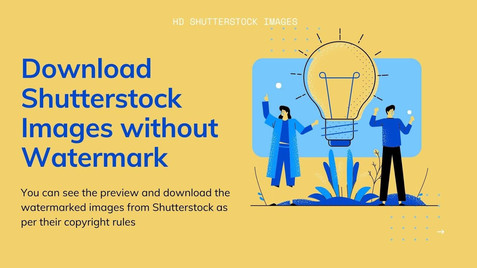 كيفية تنزيل صور Shutterstock بجودة HD؟ - بدون علامة مائية - %categories