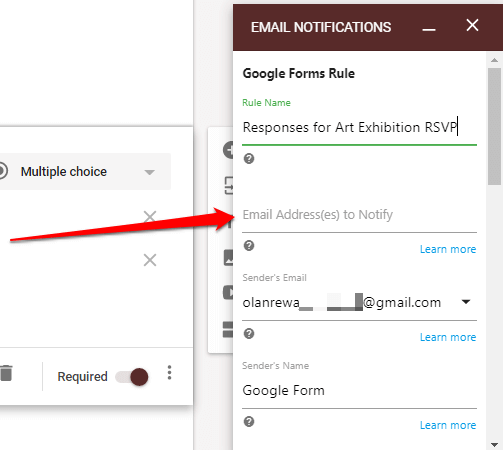 كيفية الحصول على إشعارات من Google Form على الإيميل - %categories