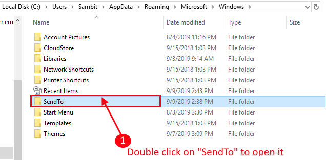استعادة خيار "مجلد مضغوط (zipped)" في "أرسل إلى" على نظام التشغيل Windows 10 - %categories