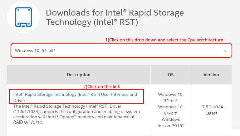 إصلاح خدمة - Intel Rapid Storage Technology RST التي لا تعمل - %categories