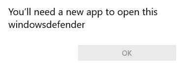 إصلاح - ستحتاج إلى تطبيق جديد أثناء فتح windows defender - %categories