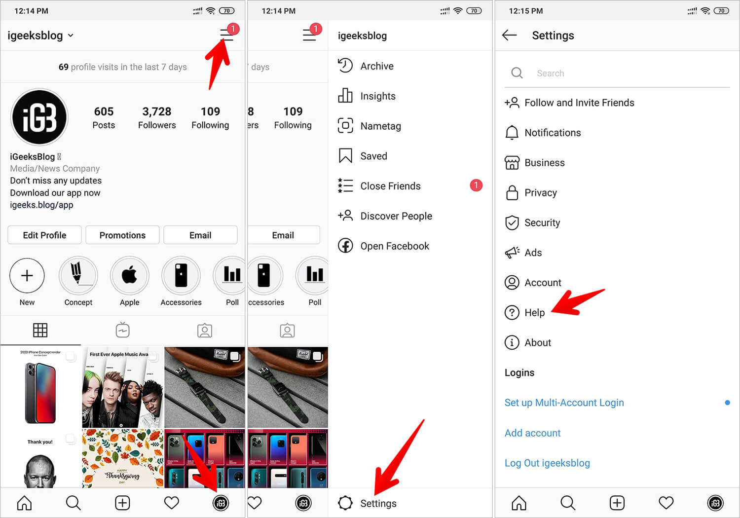 كيفية إصلاح خطأ الإجراء المحظور على Instagram في iPhone و Android - %categories