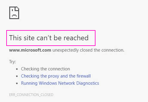 إصلاح خطأ "هذا الموقع لا يمكن الوصول إليه" على Chrome - %categories