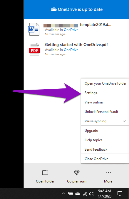 Add-Multiple-OneDrive-Accounts-Windows-10-06_4d470f76dc99e18ad75087b1b8410ea9 كيفية إضافة وإدارة حسابات OneDrive متعددة في Windows 10