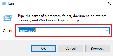 Appwiz-2 8 طرق لإلغاء تثبيت التطبيقات / البرامج في نظام التشغيل Windows 10