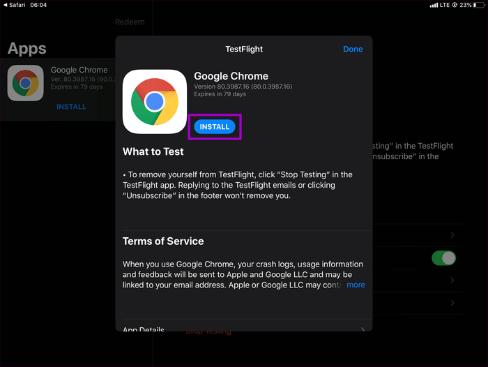 So installieren und aktualisieren Sie Chrome Beta auf iPhone und iPad – %categories