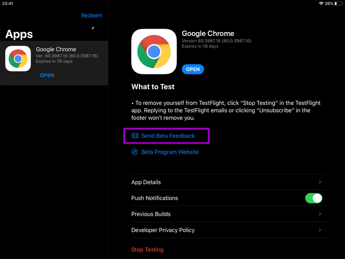 So installieren und aktualisieren Sie Chrome Beta auf iPhone und iPad – %categories