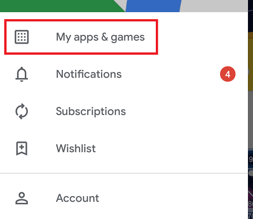 Click-on-My-apps-games-option 11 نصيحة لإصلاح مشكلة عدم عمل Google Pay