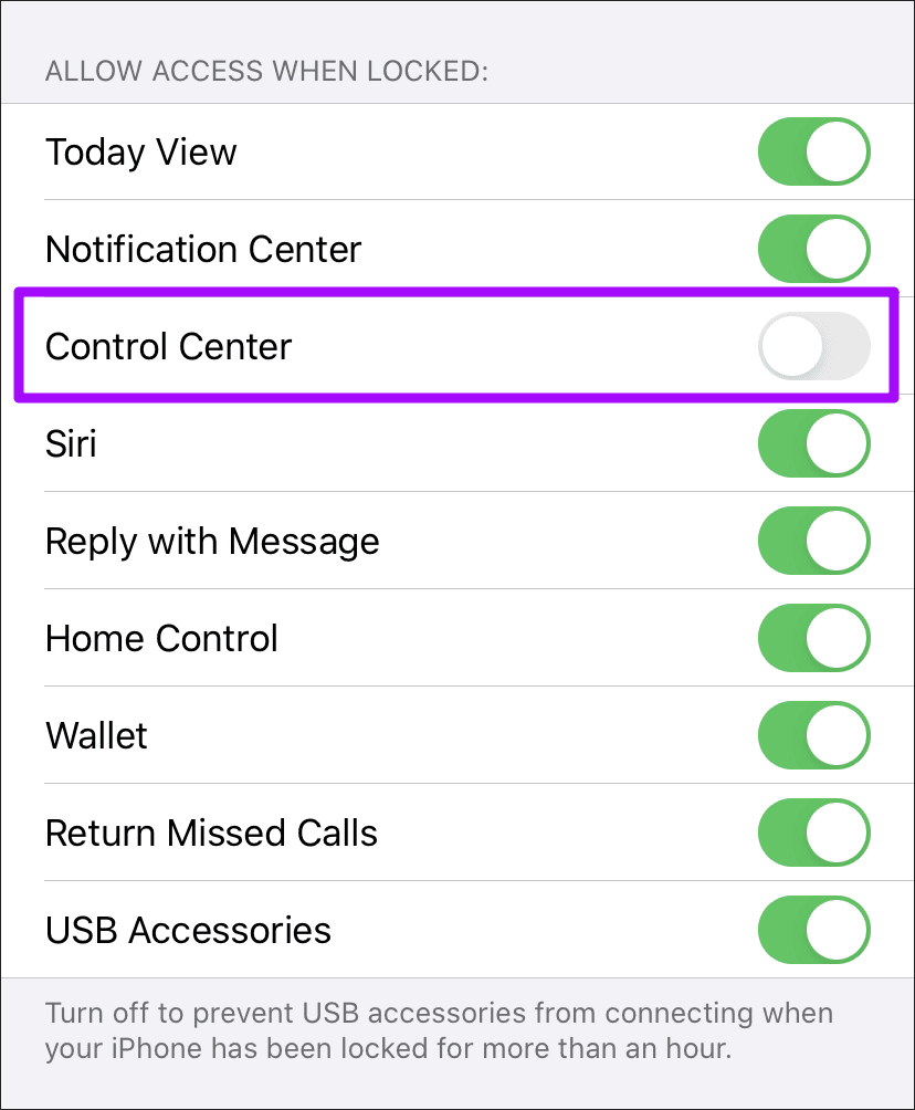 لماذا يجب عليك إلغاء تنشيط مركز التحكم في iPhone على شاشة القفل - %categories