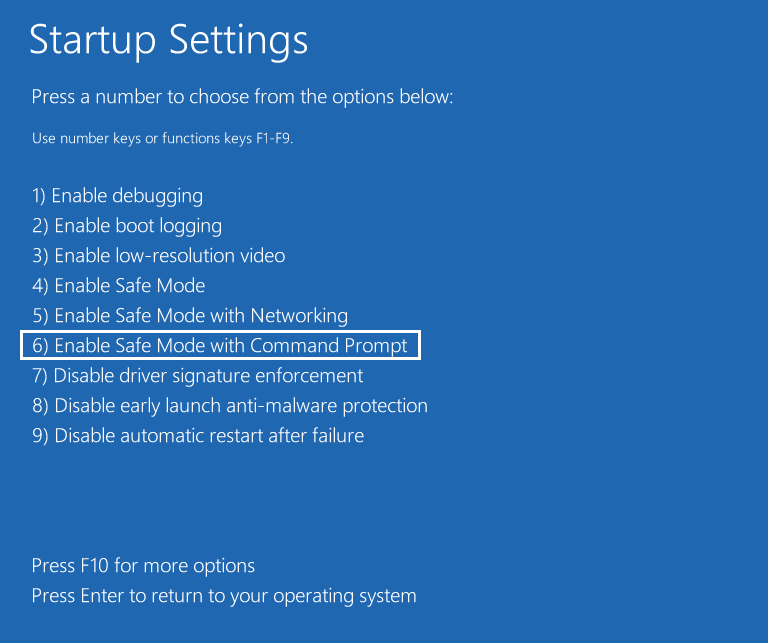 Enable-Safe-Mode-with-Command-Prompt 5 طرق لبدء تشغيل جهاز الكمبيوتر في الوضع الآمن