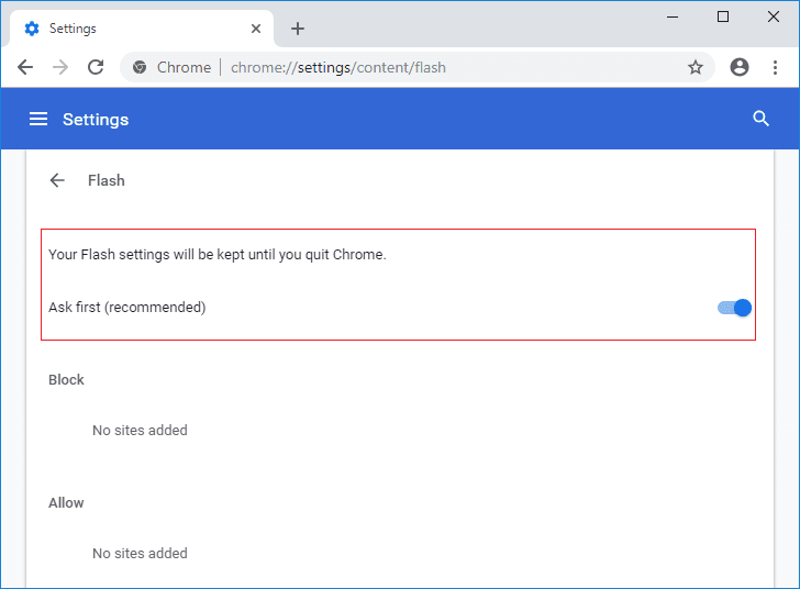 إصلاح خطأ هذا المكون الإضافي غير مدعوم في Chrome - %categories