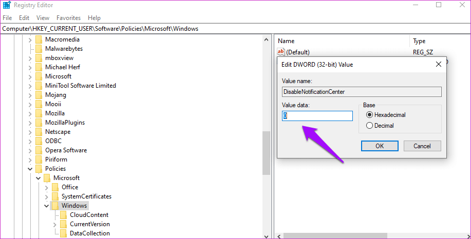 Fix-Action-Center-Not-Visible-Showing-in-Taskbar-Windows-10-12_4d470f76dc99e18ad75087b1b8410ea9 10 طرق لإصلاح Action Cen­ter غير مرئي أو لا يظهر على شريط المهام في Windows 10
