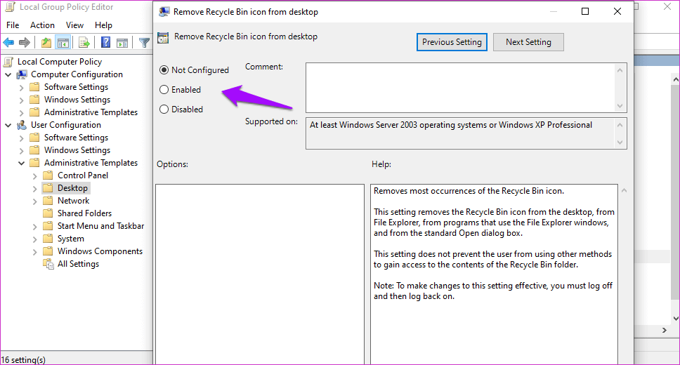 Fix-Recycle-Bin-Is-Grayed-out-Issue-in-Windows-10-16_4d470f76dc99e18ad75087b1b8410ea9 8 طرق لإصلاح إعادة إفراغ سلة المحذوفات في Windows 10