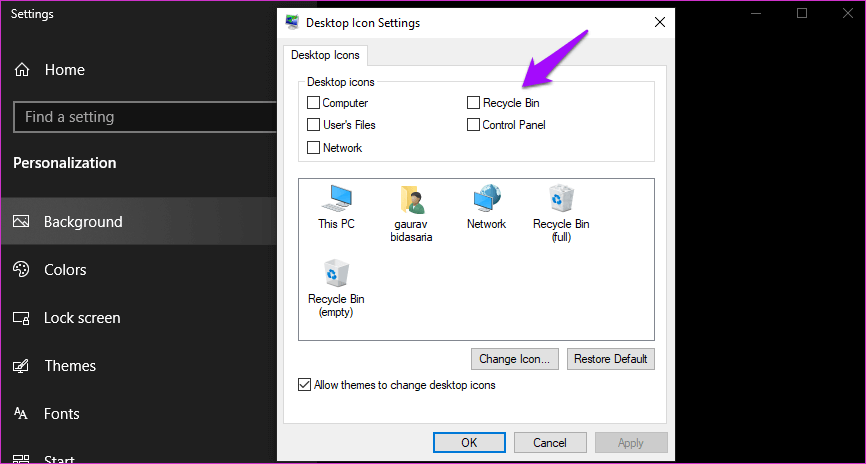 Fix-Recycle-Bin-Is-Grayed-out-Issue-in-Windows-10-3_4d470f76dc99e18ad75087b1b8410ea9 8 طرق لإصلاح إعادة إفراغ سلة المحذوفات في Windows 10