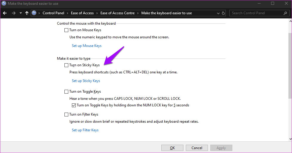 Fix-Sticky-Keys-Not-Working-on-Windows-10-11_4d470f76dc99e18ad75087b1b8410ea9 11 طريقة لإصلاح عدم عمل المفاتيح اللاصقة Sticky Keys على Windows 10