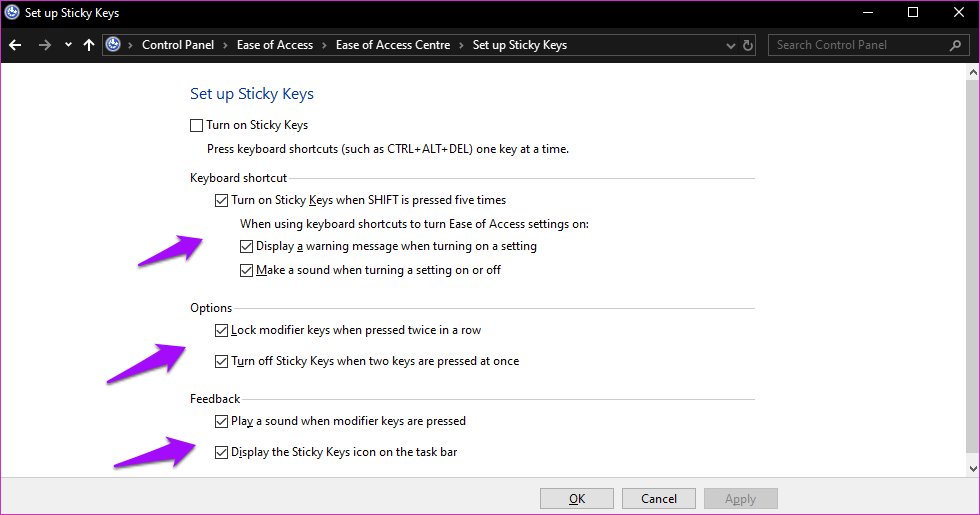 Fix-Sticky-Keys-Not-Working-on-Windows-10-12_4d470f76dc99e18ad75087b1b8410ea9 11 طريقة لإصلاح عدم عمل المفاتيح اللاصقة Sticky Keys على Windows 10