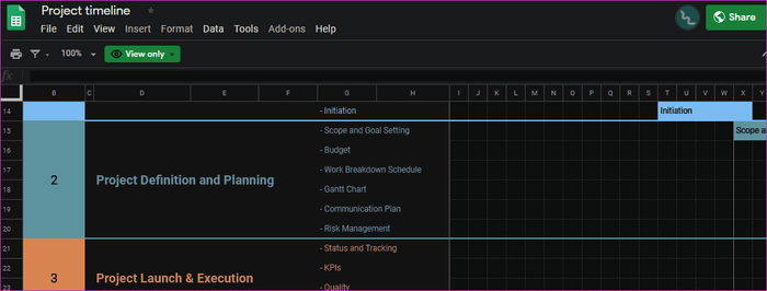 أفضل 6 قوالب Google Sheets لإدارة المشاريع - %categories