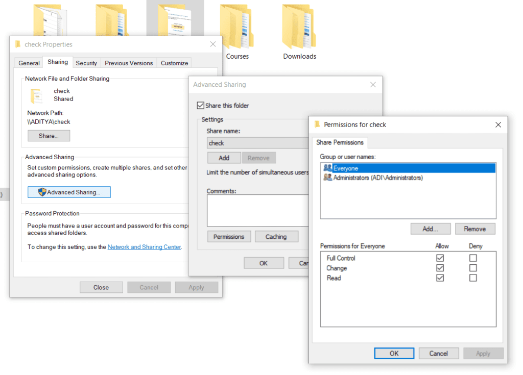 Windows 10�da dosya paylaşımı için bir ağ nasıl kurulur En tatlı ev