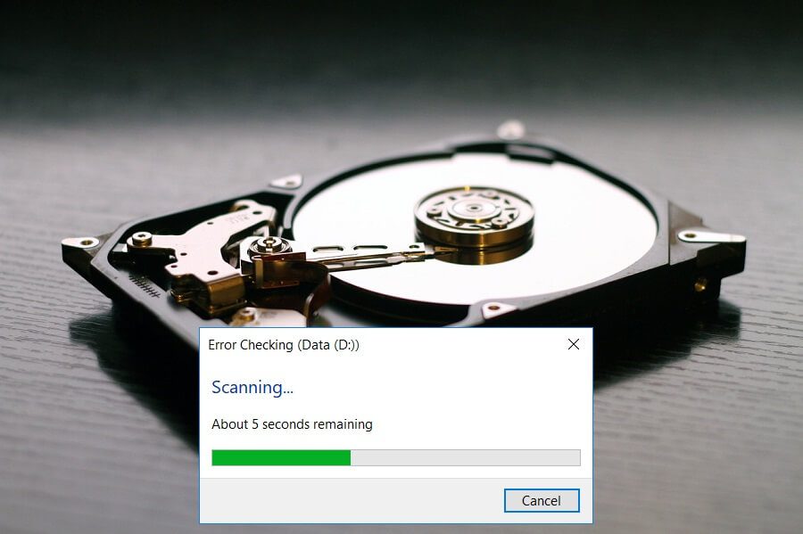 How-to-Check-Disk-for-Errors-Using-chkdsk إصلاح تجميد Windows أو إعادة التشغيل بسبب مشاكل في الأجهزة