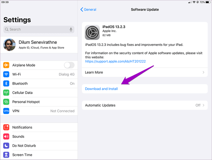 Ipad-Split-View-Not-Working-Fixes-4_935adec67b324b146ff212ec4c69054f أفضل 9 اصلاحات لخطأ عدم عمل تقسيم الشاشة على iPad