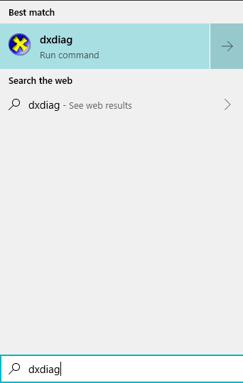 Open-dxdiag-on-your-computer غير قادر على تثبيت DirectX على Windows 10 إليك كيفية إصلاح ذلك